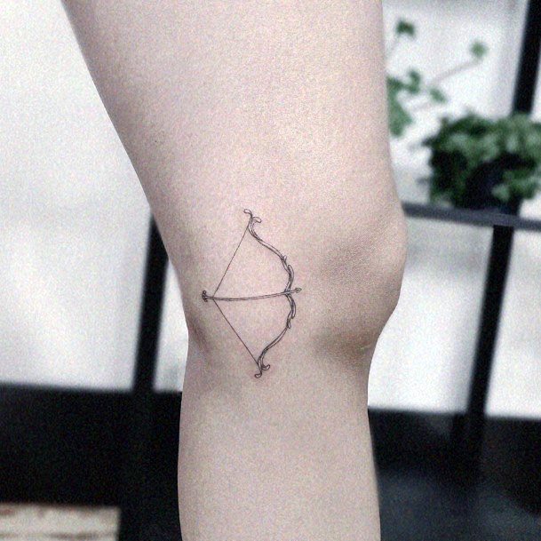 Alluring Ladies Bow And Arrow Tattoo Ideas