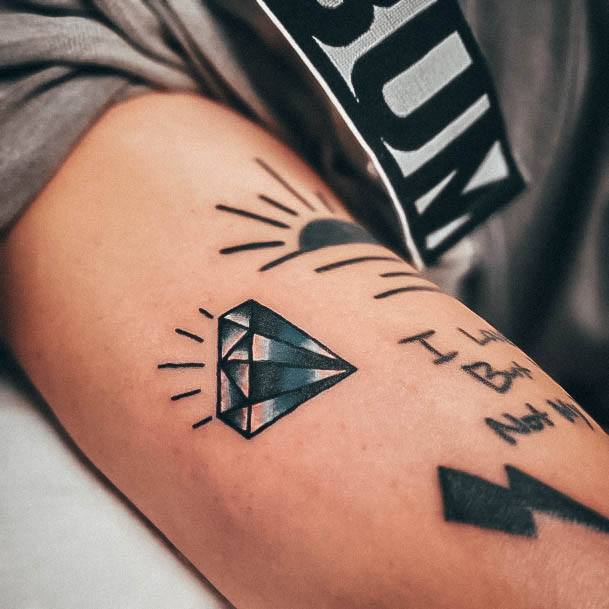 60 Best Diamond Tattoo Design Ideas With Meaning
