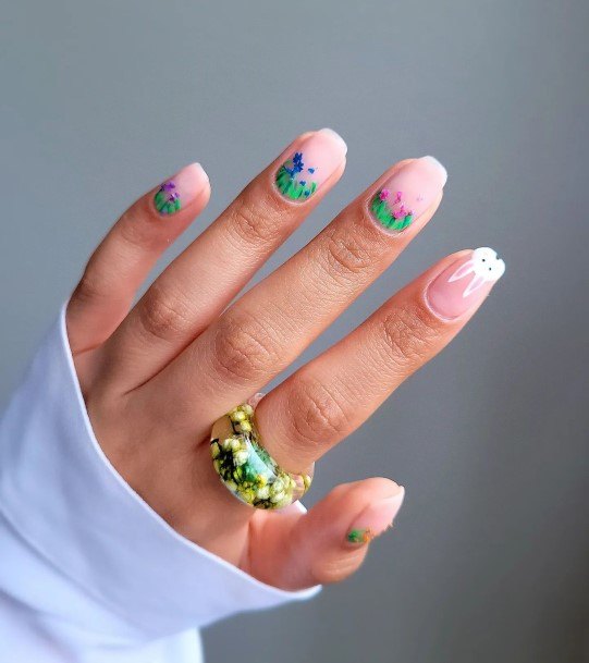 Alluring Ladies Easter Nail Ideas