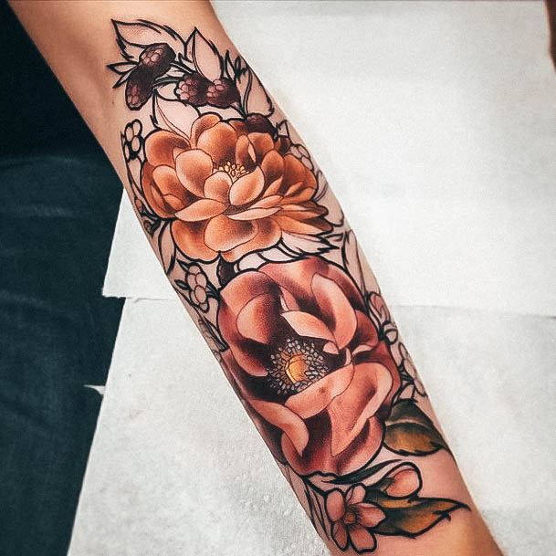 black floral sleeve tattoo ideas  Marvindave Tattoo  Facebook