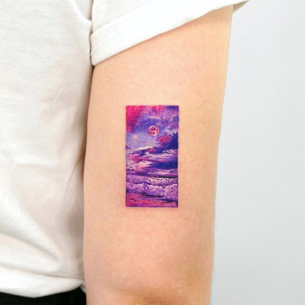 Alluring Ladies Landscape Tattoo Ideas