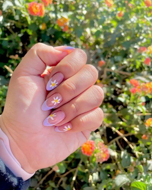 Alluring Ladies Lilac Nail Ideas