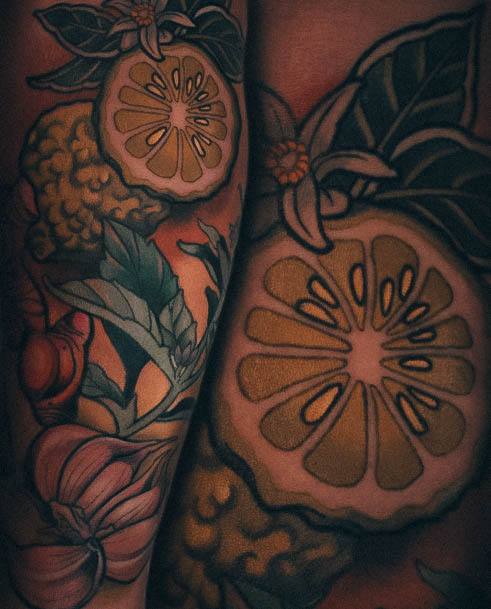 Alluring Ladies Lime Tattoo Ideas