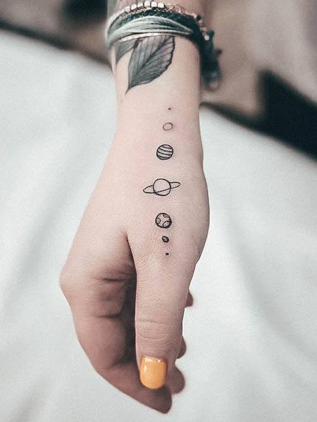 Alluring Ladies Miniature Tattoo Ideas