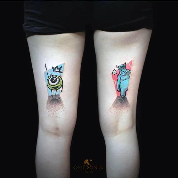 Alluring Ladies Monsters Inc Tattoo Ideas