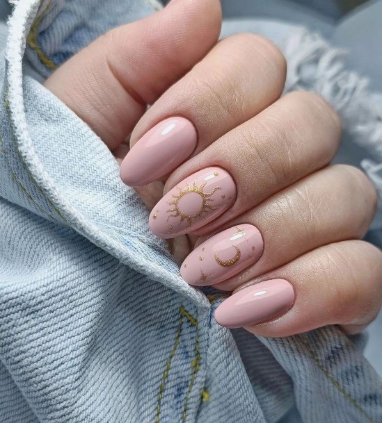 Alluring Ladies New Moon Nail Ideas