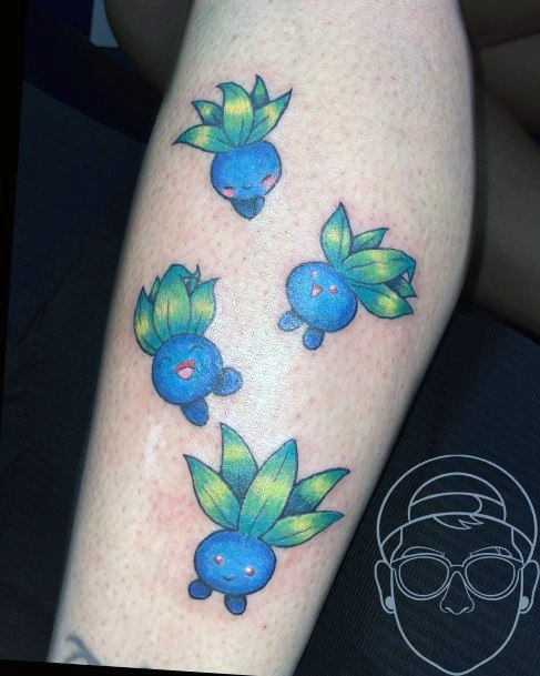 Alluring Ladies Oddish Tattoo Ideas