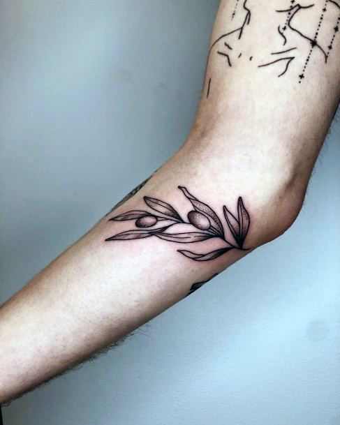 Alluring Ladies Olive Branch Tattoo Ideas
