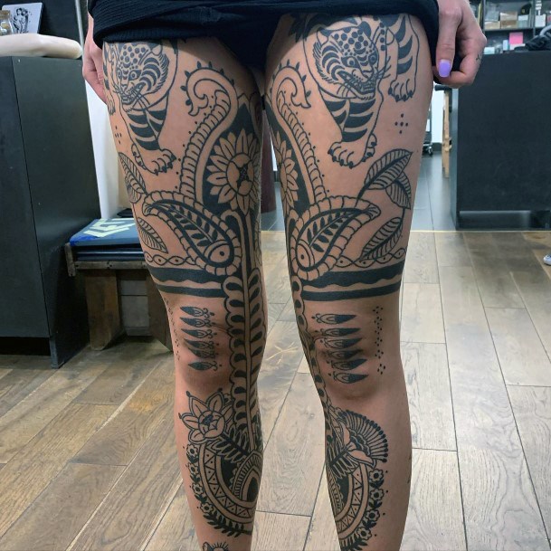 Alluring Ladies Paisley Tattoo Ideas