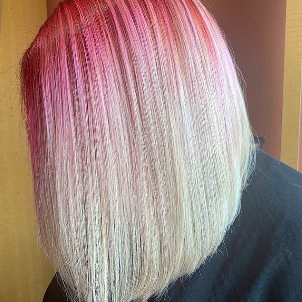 Alluring Ladies Pink Ombre Hairstyles Ideas