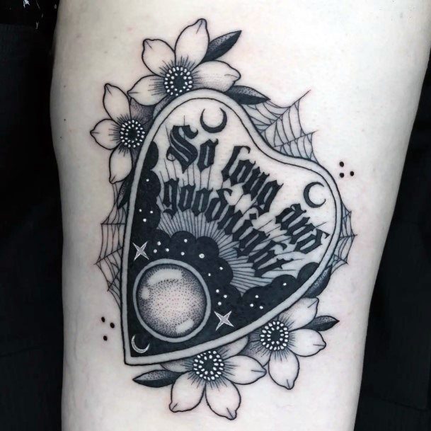 Alluring Ladies Planchette Tattoo Ideas