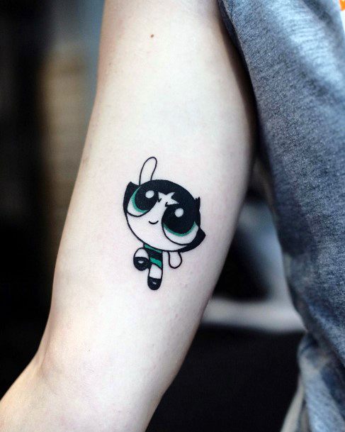 Alluring Ladies Powerpuff Girls Tattoo Ideas