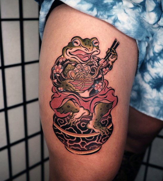 Alluring Ladies Ramen Tattoo Ideas