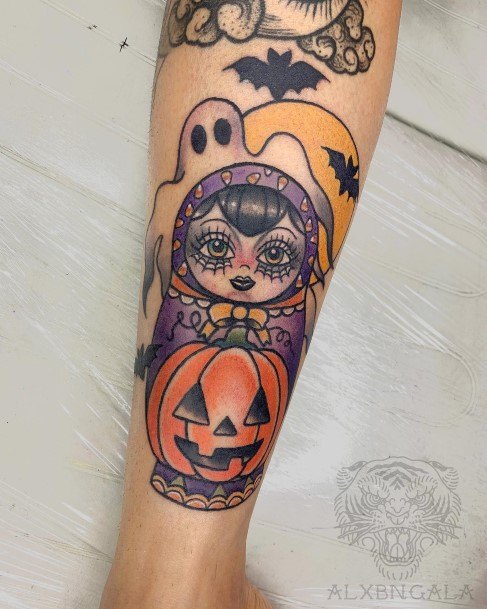 Alluring Ladies Russian Nesting Doll Matryoshka Tattoo Ideas