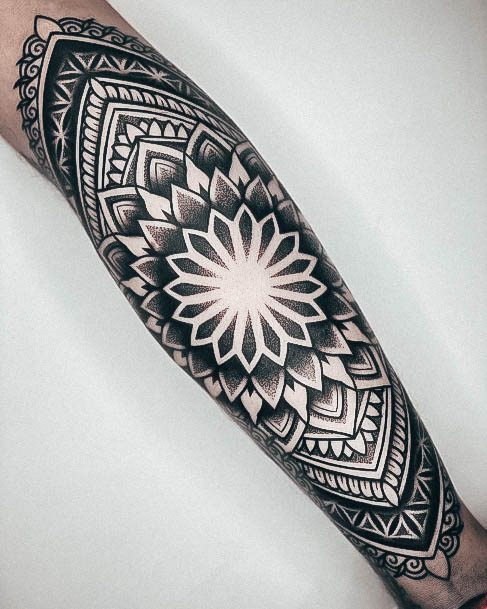 Alluring Ladies Sacred Geometry Tattoo Ideas