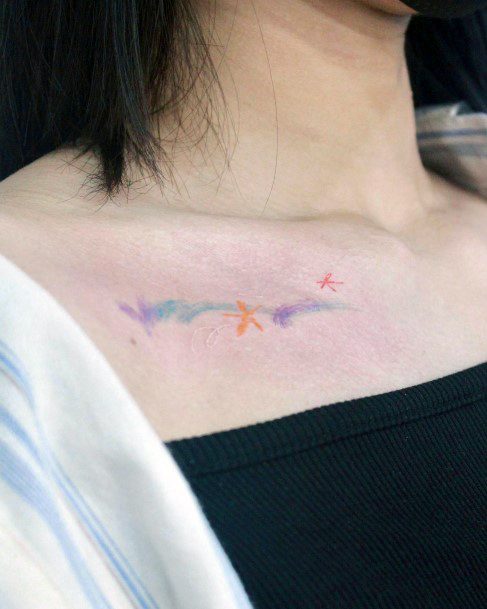 Alluring Ladies Starfish Tattoo Ideas