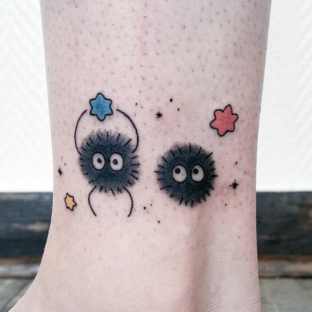 Alluring Ladies Susuwatari Tattoo Ideas