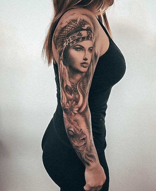 Alluring Ladies Sweet Tattoo Ideas