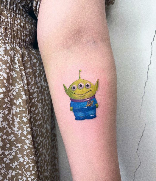 Alluring Ladies Toy Story Tattoo Ideas