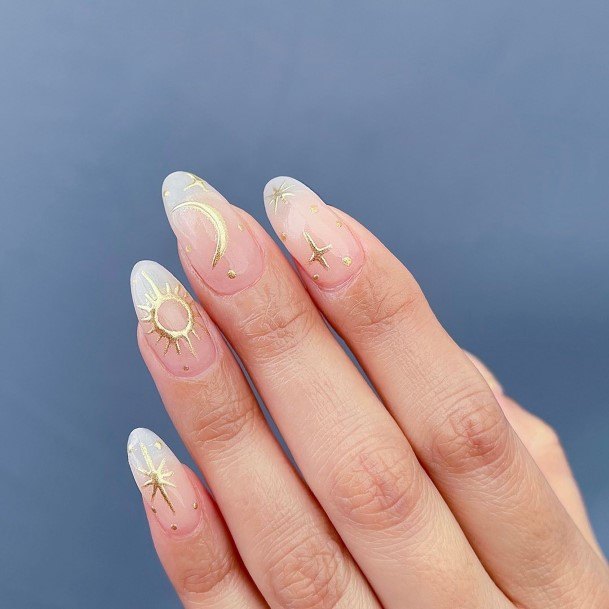 Alluring Ladies Translucent Nail Ideas