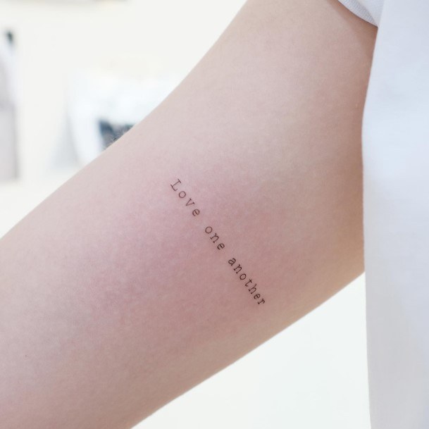 Alluring Ladies Typewriter Tattoo Ideas