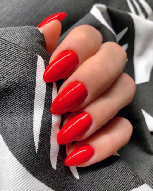 Top 50 Best Red Orange Nails For Women Vivid Spicy Nail Art