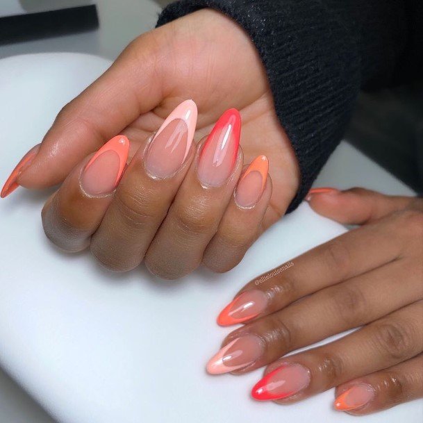 Amazing Almond French Nail Ideas For Women