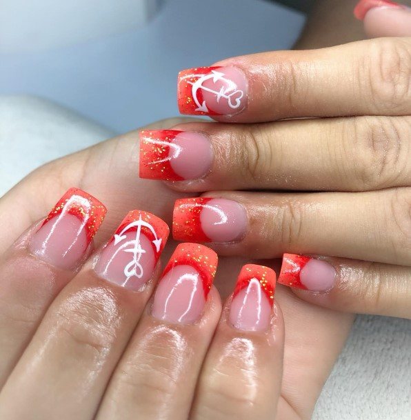 Amazing Anchor Nail Ideas For Women