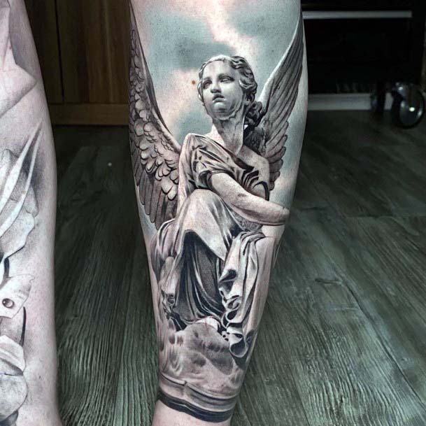 10 Best Female Guardian Angel Tattoo IdeasCollected By Daily Hind News   Daily Hind News