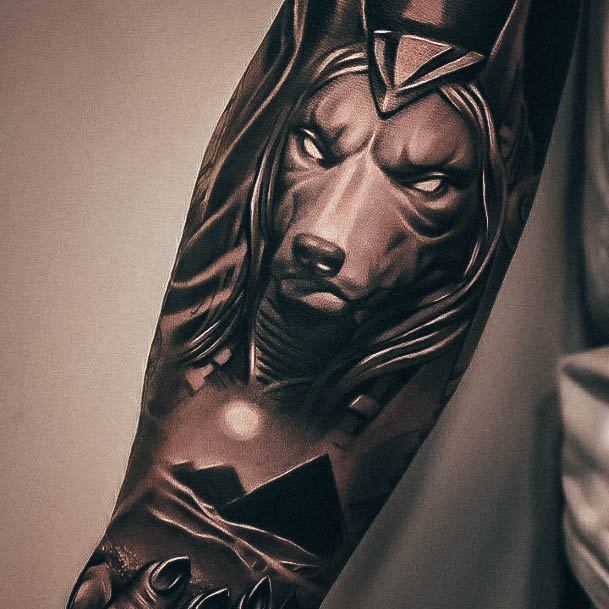Amazing Anubis Tattoo Ideas For Women