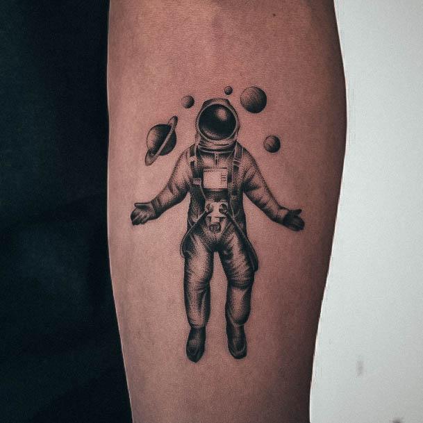 Amazing Astronaut Tattoo Ideas For Women