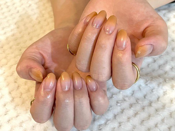 Amazing Beige Ombre Nail Ideas For Women