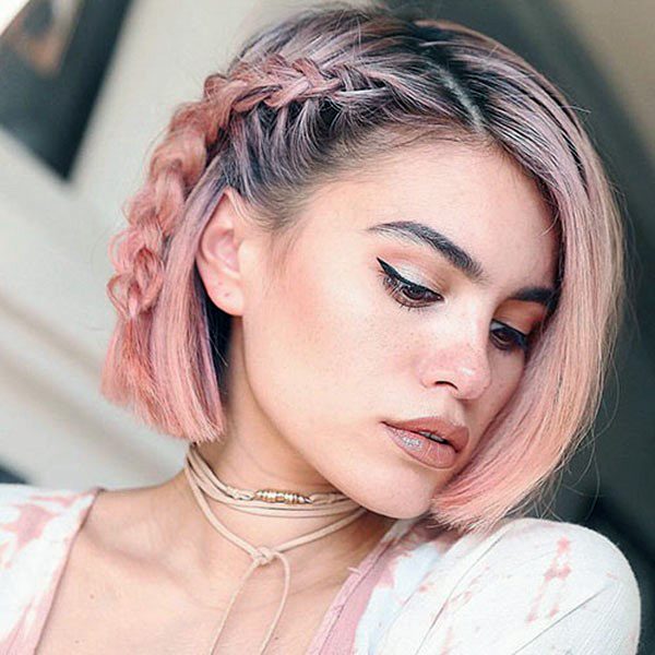 Amazing Braids For Short Hair Women