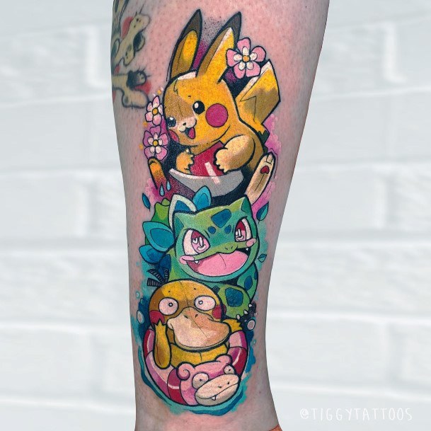 Amazing Bulbasaur Tattoo Ideas For Women