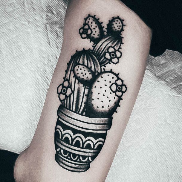 Amazing Cactus Tattoo Ideas For Women