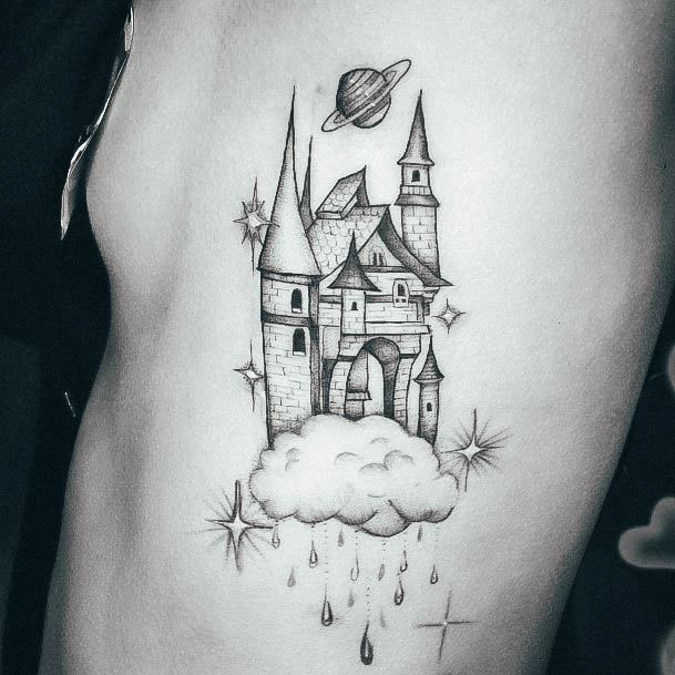 Amazing Castle Tattoo Ideas For Women