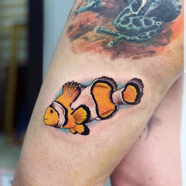 Amazing Clown Fish Tattoo Ideas For Women