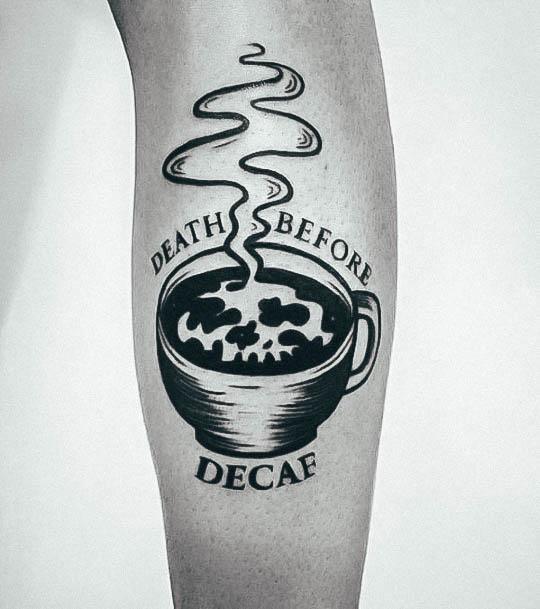 Amazing Coffee Mug Tattoo Ideas For Women