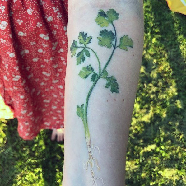 Amazing Coriander Tattoo Ideas For Women