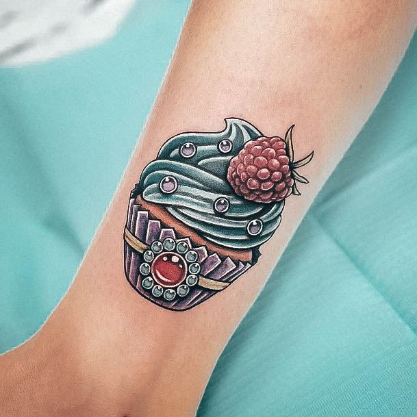 Amazing Cupcake Tattoo Ideas For Women