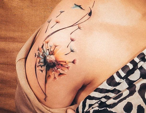 Amazing Dandelion Tattoo Ideas For Women