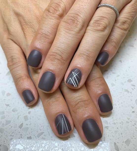 Amazing Dark Brown Nail Ideas For Women