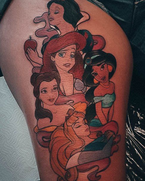 Amazing Disney Princess Tattoo Ideas For Women