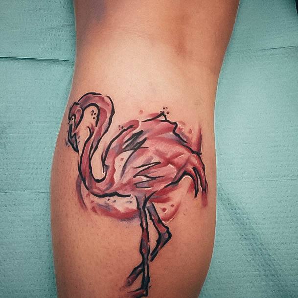 Amazing Flamingo Tattoo Ideas For Women