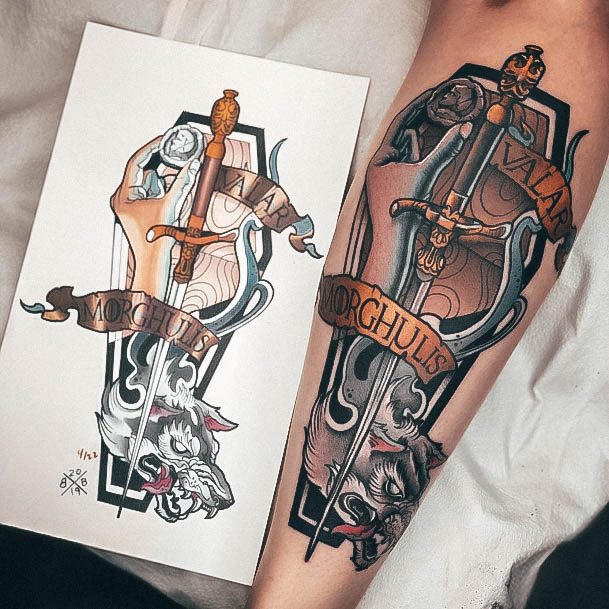 Amazing Game Of Thrones Tattoo Ideas For Women