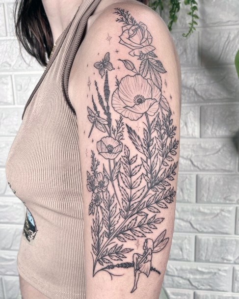 Amazing Gardening Tattoo Ideas For Women