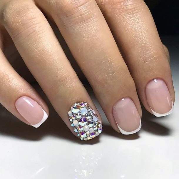 Amazing Gemstone Nail Ideas For Women