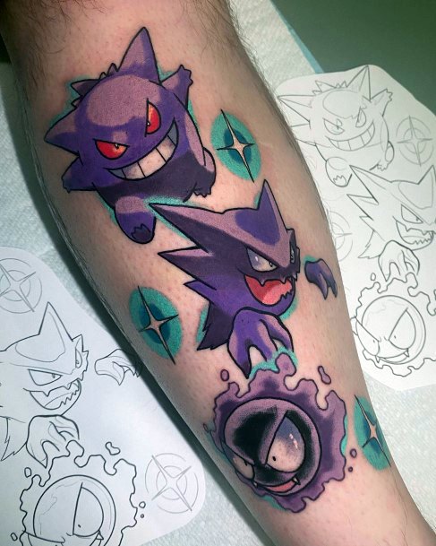 Amazing Gengar Tattoo Ideas For Women