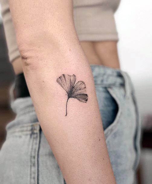 Amazing Ginkgo Tattoo Ideas For Women