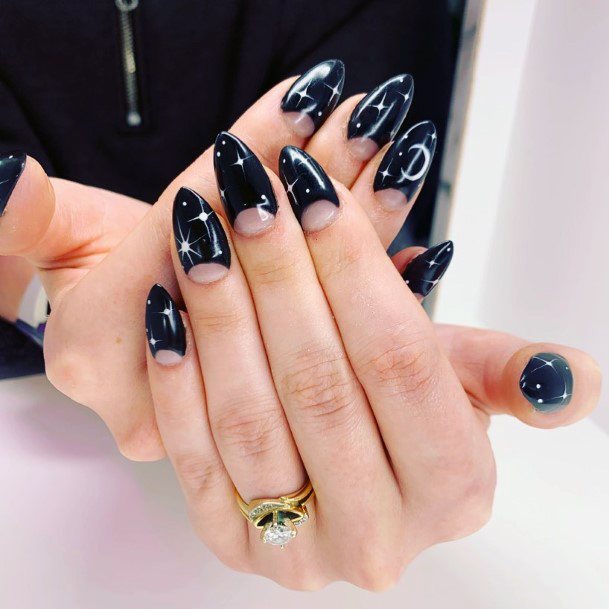 Amazing Half Moon Nail Ideas For Women